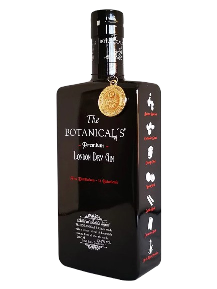 the botanical's premium london dry gin cl 70