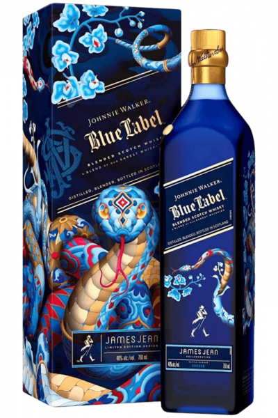 johnnie walker blue label whisky year of the snake 70 cl ast.