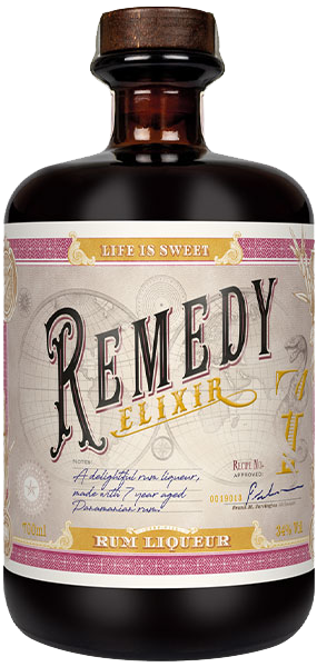remedy elixir rum 70cl