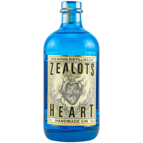 zealots heart handmade gin cl70 gin