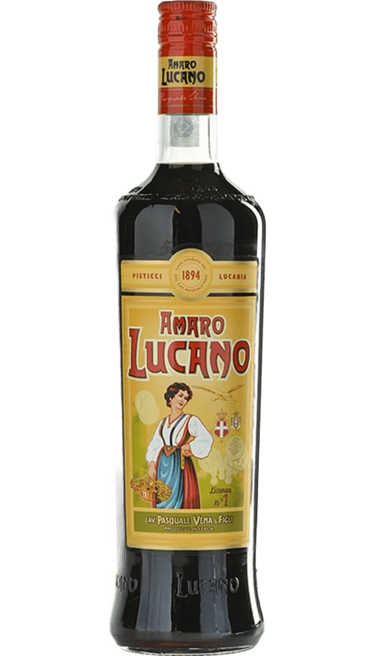 amaro lucano 100 cl bottle of italy