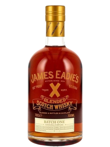 blended scotch whisky james eadies batch one 70 cl