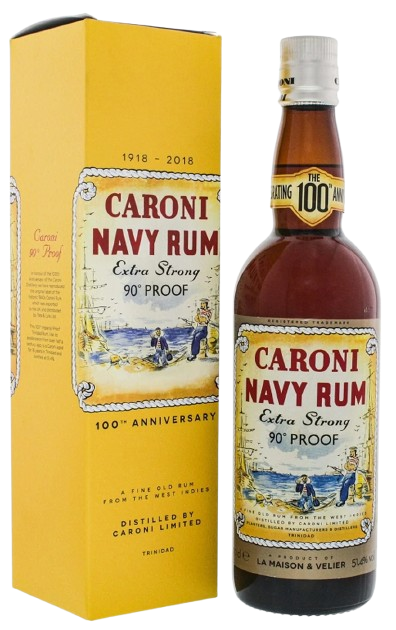 caroni navy rum 100 proof