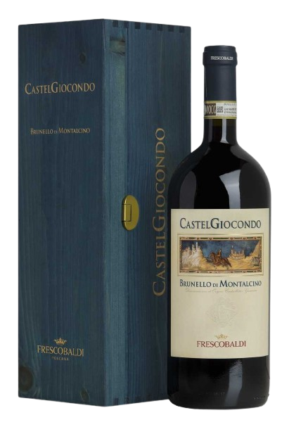 castel giocondo brunello di montalcino magnum 15 lt astucciato legno 2019