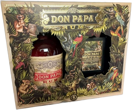 don papa rum 7 anni carte da gioco ast