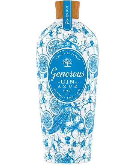generous gin citrus azul cl 70
