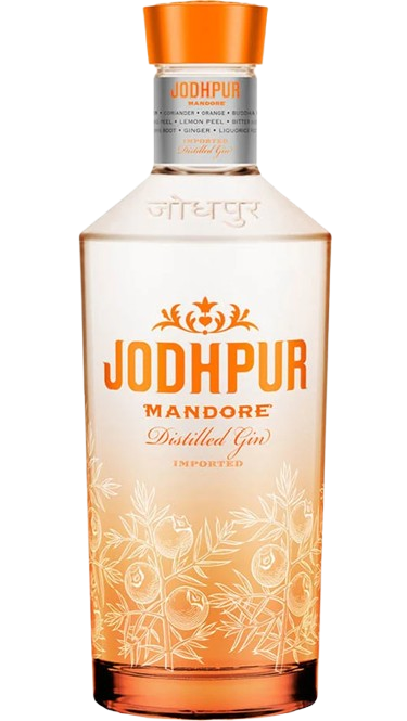 gin mandore 70cl jodhpur bottle of italy