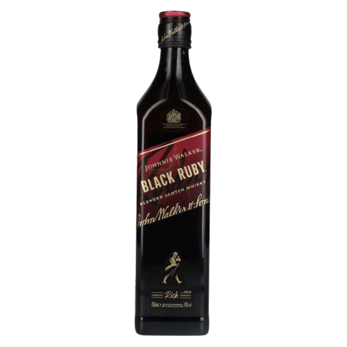 johnnie walker black ruby blended scotch whisky 40 vol 07l