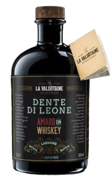 la valdotaine dente di leone amaro con whisky