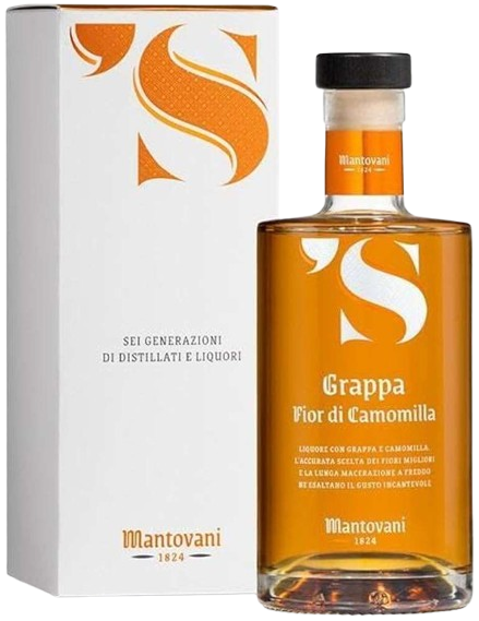 mantovani grappa alla camomilla 70 cl