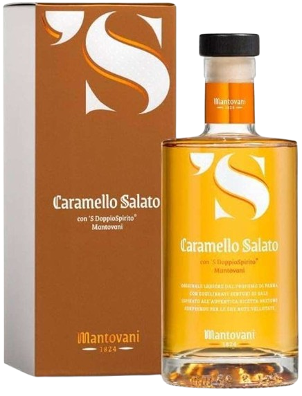 mantovani grappa caramello salato 70 cl