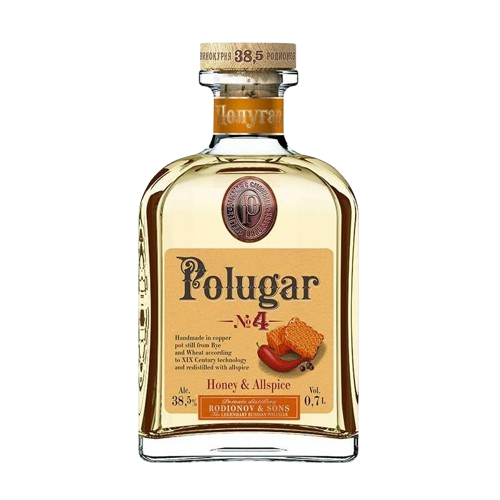 polugar n4 honey and allspice vodka