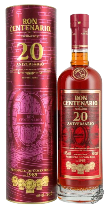 ron centenario de costa rica 20 anni