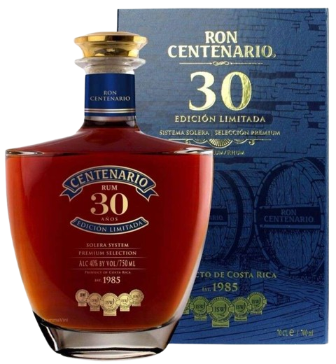 ron centenario de costa rica 30 anni astucciato
