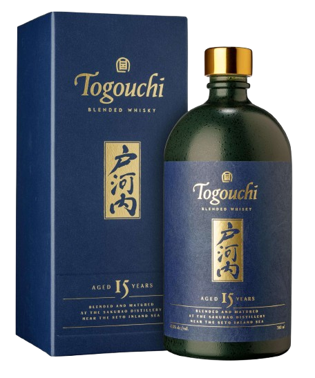 togouchi japanese blended whisky 15 yo 700 ml