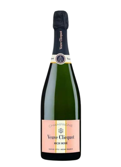 veuve clicquot rich rose cl 75