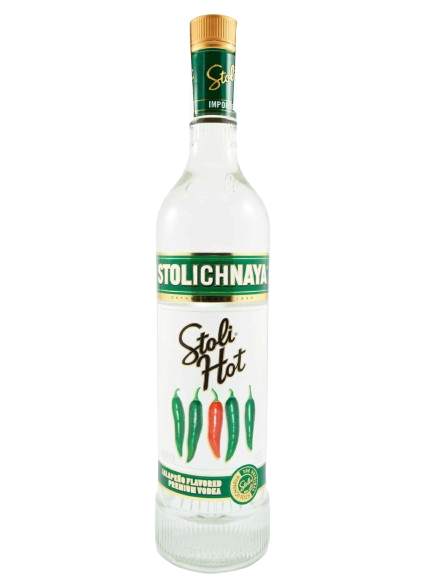vodka stolichnaya stoli hot 70 cl
