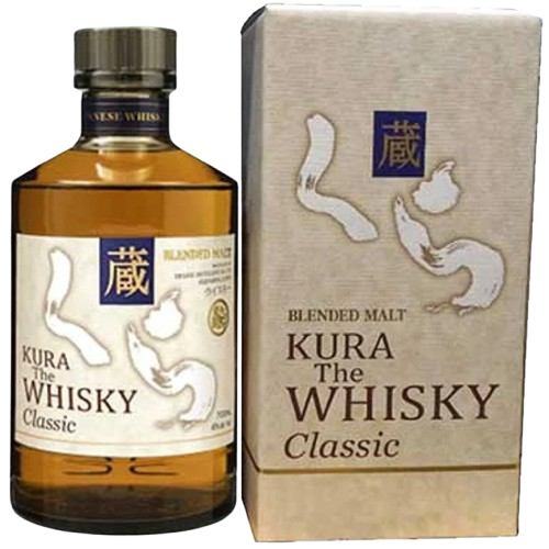 whisky kura blended malt 40 cl 70